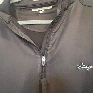 Greg Norman Collection Black Windbreaker